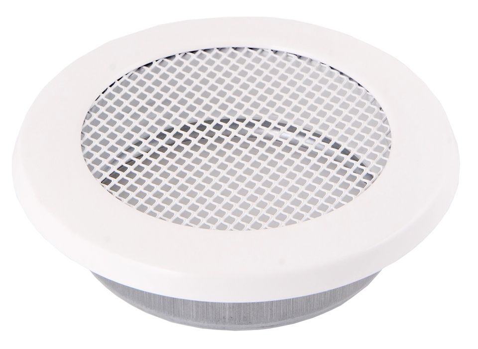 Grille de haut-parleur chromée 125 mm